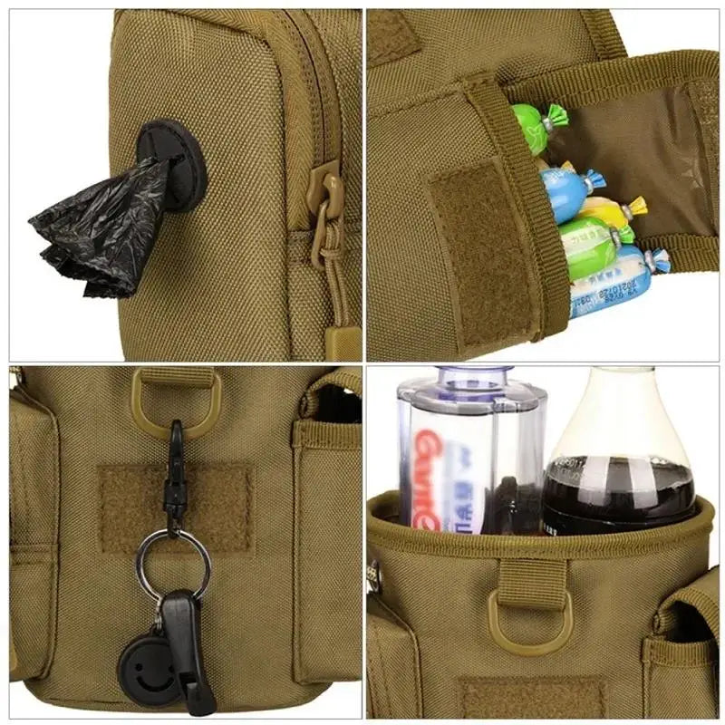 Molle Pouch Waist Bag Outdoor Men EDC Tool Vest Pack Purse Mobile Phone Case Hunting